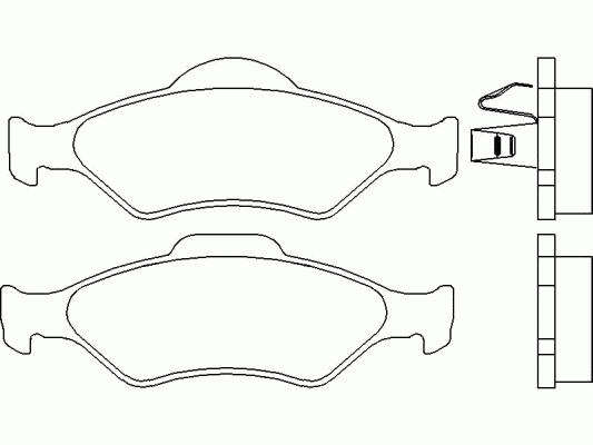 Тормозные колодки PAGID T1192