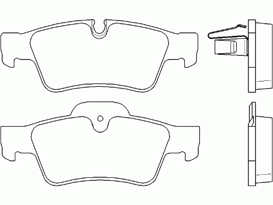 Тормозные колодки PAGID T1455