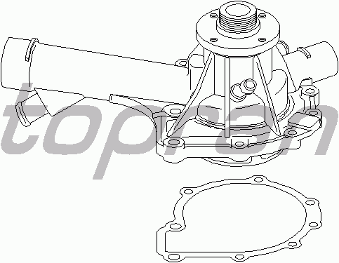 Помпа TOPRAN 110 726