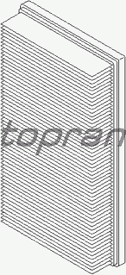 Воздушный фильтр TOPRAN 302 084