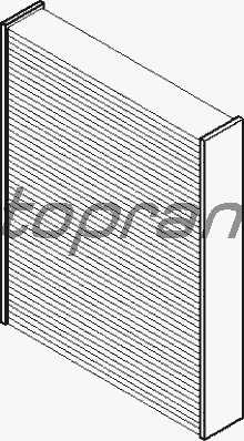 Фильтр салона TOPRAN 301 763