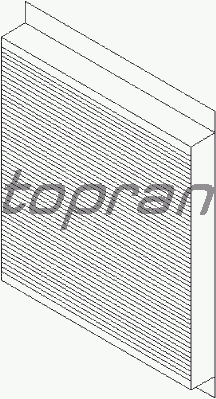 Фильтр салона TOPRAN 205 799