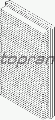 Воздушный фильтр TOPRAN 201 639