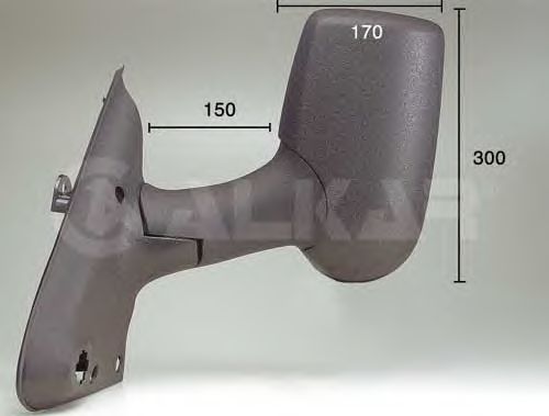 Зеркало заднего вида ALKAR 9209960