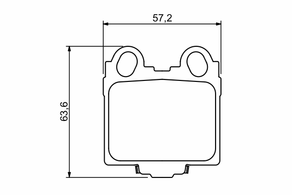 Тормозные колодки BOSCH 0 986 494 231