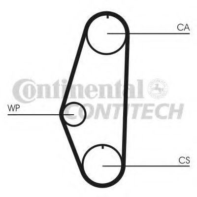 Ремінь ГРМ CONTITECH CT629