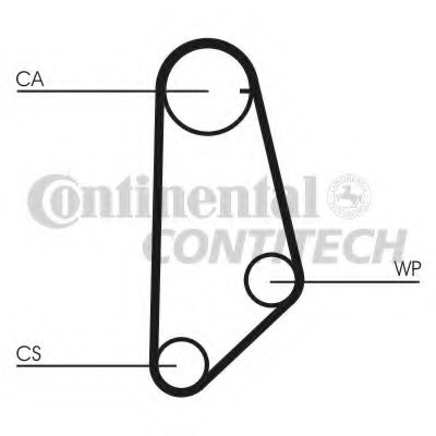 Ремінь ГРМ CONTITECH CT635