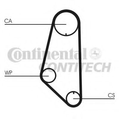 Ремінь ГРМ CONTITECH CT732
