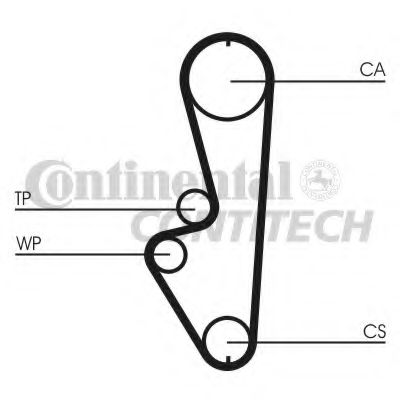 Ремень ГРМ CONTITECH CT765