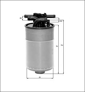 Топливный фильтр KNECHT KL 154