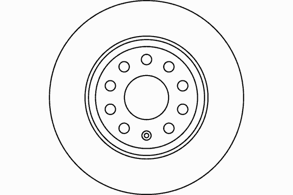 Тормозной диск TEXTAR 92140803