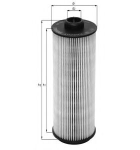 Масляный фильтр MAHLE OX 152/1D