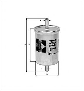 Топливный фильтр MAHLE KL 171