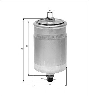 Топливный фильтр MAHLE KL 19
