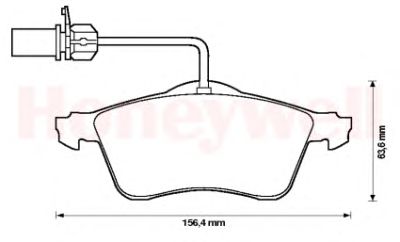 Тормозные колодки JURID 573106J