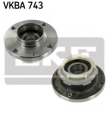 Підшипник маточини SKF VKBA 743