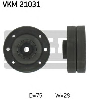 Направляющий / паразитный ролик ремня ГРМ SKF VKM 21031