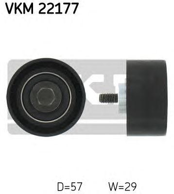 Направляющий / паразитный ролик ремня ГРМ SKF VKM 22177