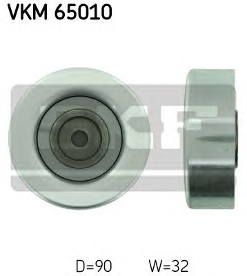 Направляющий / паразитный ролик поликлинового ремня SKF VKM 65010