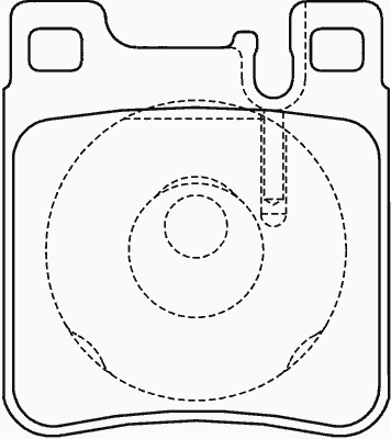 Тормозные колодки MINTEX MDB1627