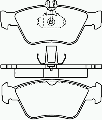 Тормозные колодки MINTEX MDB1736