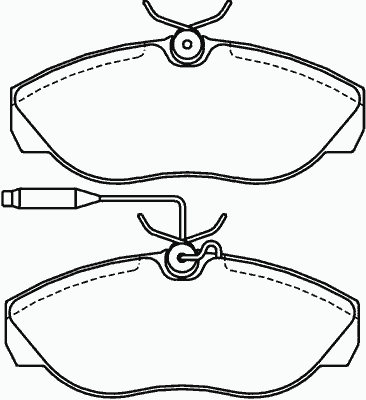 Тормозные колодки MINTEX MDB1703
