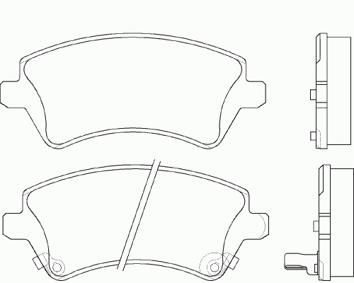 Тормозные колодки MINTEX MDB2257