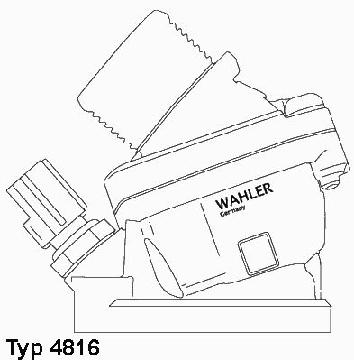 Термостат WAHLER 4816.90D