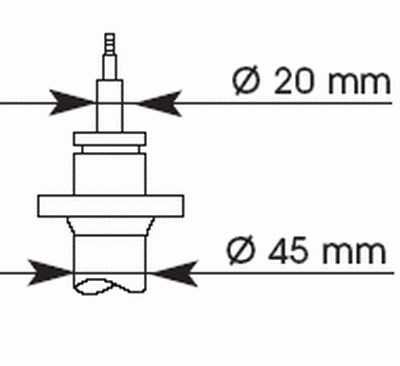 Амортизатор KYB 363500