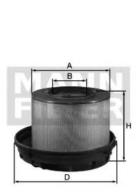 Повітряний фільтр MANN-FILTER C 41 1776