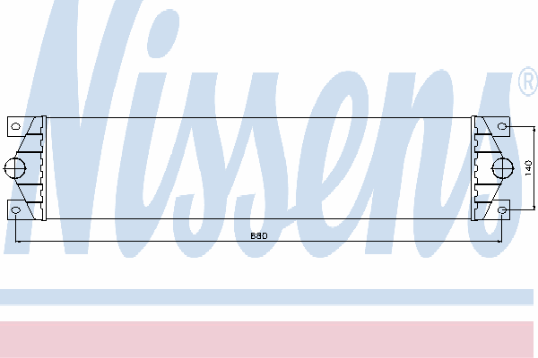 Интеркулер NISSENS 96767
