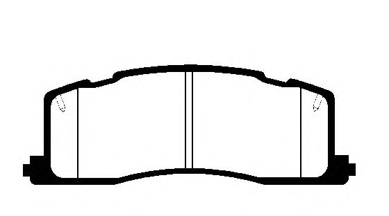 Тормозные колодки NK 224523