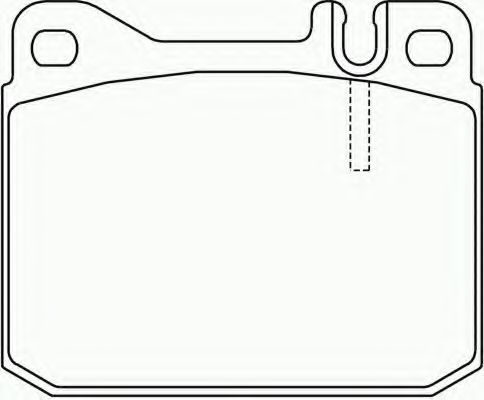 Тормозные колодки PAGID T4141