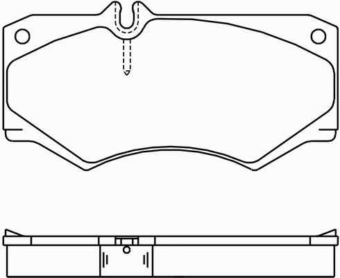 Тормозные колодки PAGID T0311