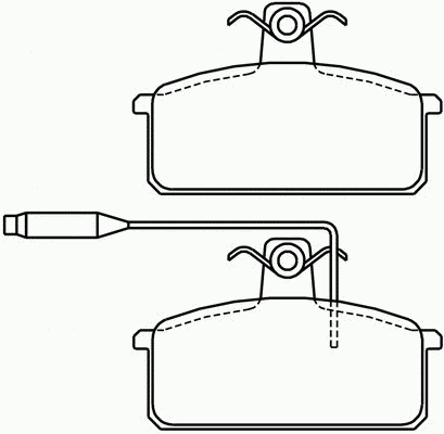 Тормозные колодки PAGID T5016