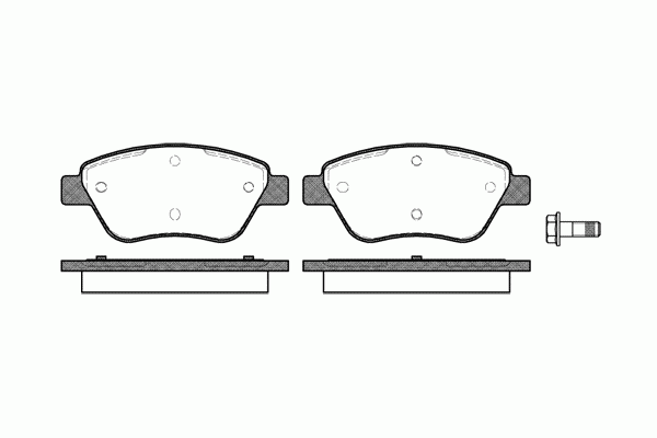 Тормозные колодки ROADHOUSE 2858.10