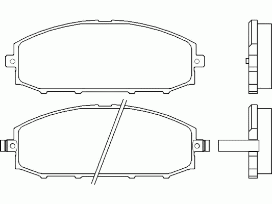 Тормозные колодки PAGID T1370