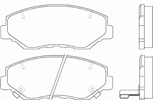 Тормозные колодки PAGID T1333