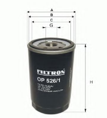 Масляный фильтр FILTRON OP 580/6