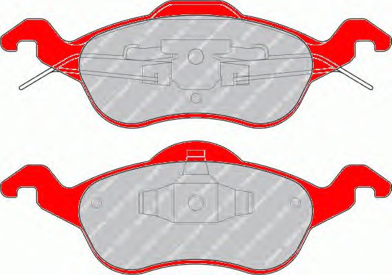 Гальмівні колодки FERODO FDS1318