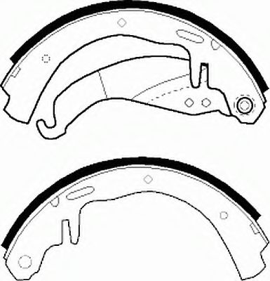 Тормозные колодки FERODO FSB157