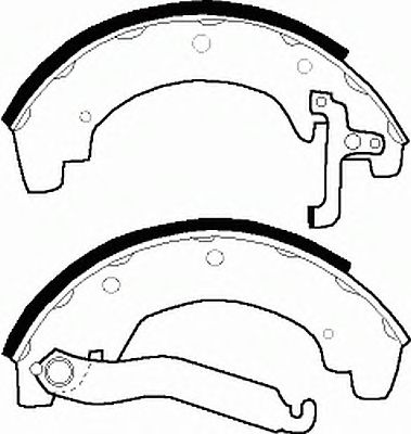 Тормозные колодки FERODO FSB279
