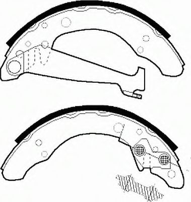 Тормозные колодки FERODO FSB408
