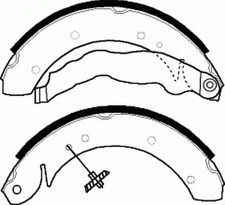 Тормозные колодки FERODO FSB447