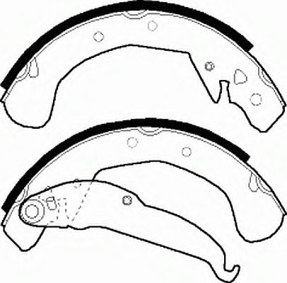 Тормозные колодки FERODO FSB545