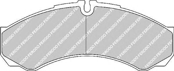 Тормозные колодки FERODO FVR1315