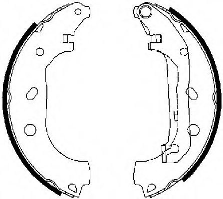 Тормозные колодки FERODO FSB648