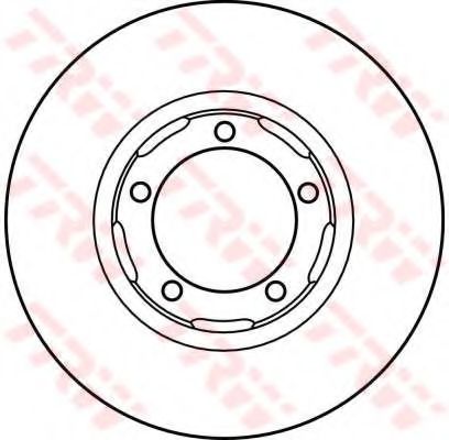 Гальмівний диск TRW DF2609