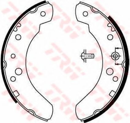 Тормозные колодки TRW GS6224