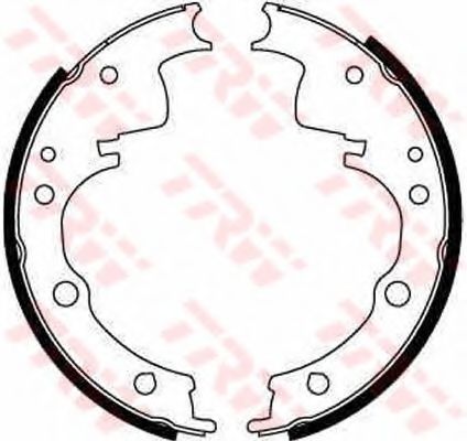 Тормозные колодки TRW GS8148